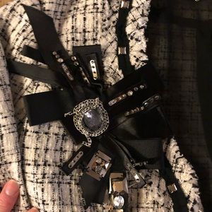 White House black market tweed jacket size xs